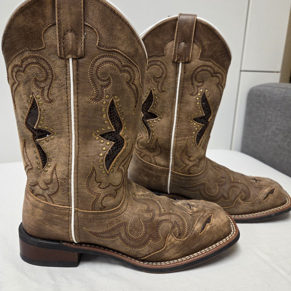 Brown Western Cowboy Boots